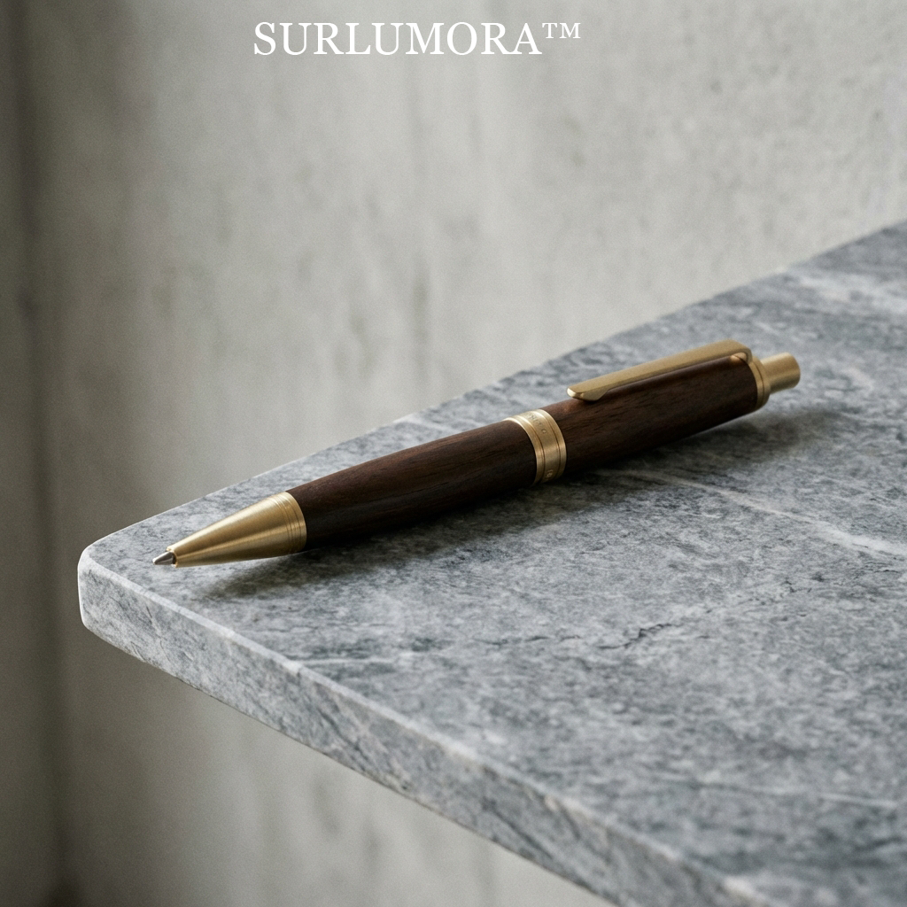 ๐ Surlumora THE MERIDIAN PRECISION BALLPOINT "Precision is the ultimate sophistication. A tool designed for the hand that commands the room and the mind that demands absolute clarity."